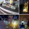 Lampa Ogrodowa Solarna Led Kula Wisząca Wbijana Lampki Zewnętrzne 2Szt