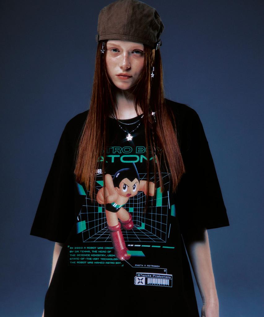 MAINBOOTH [Atom] Matrix T-Shirt (Black)