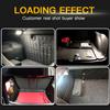 2Pcs 6000k LED Luggage Compartment Light Trunk Footwell Lamps For Volvo S80 2000-2013 C70 2000-2013 XC90 2004-up OEM#: 30754448