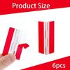 Mini Plastic Hinges Easy Mount Auto Stick Included Strong Clear Hinges Quick Fixing for Home Improvement & Crafts