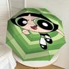 1PC Warner Powerpuff Girls Automatic Open/Close Umbrella with Windproof, 53-Rib Sturdy Canopy, Durable Ribs1270A