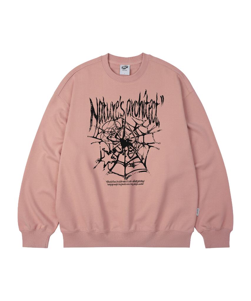 WILDROCK Spiderweb Oversized Sweatshirt_9 Col (A Type)