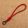 Outdoor Paracord Keychain With Trigger Snap Hook Hand-Woven Survival Camping Hiking Accessories For Car Keys Backpack Edc Gear