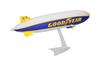 Herpa Airplane Model Goodyear Zeppelin Plastic Miniature with Model NT-N1A "Wingfoot One" 1200 Scale, Base, Building, Collector's Edition.
