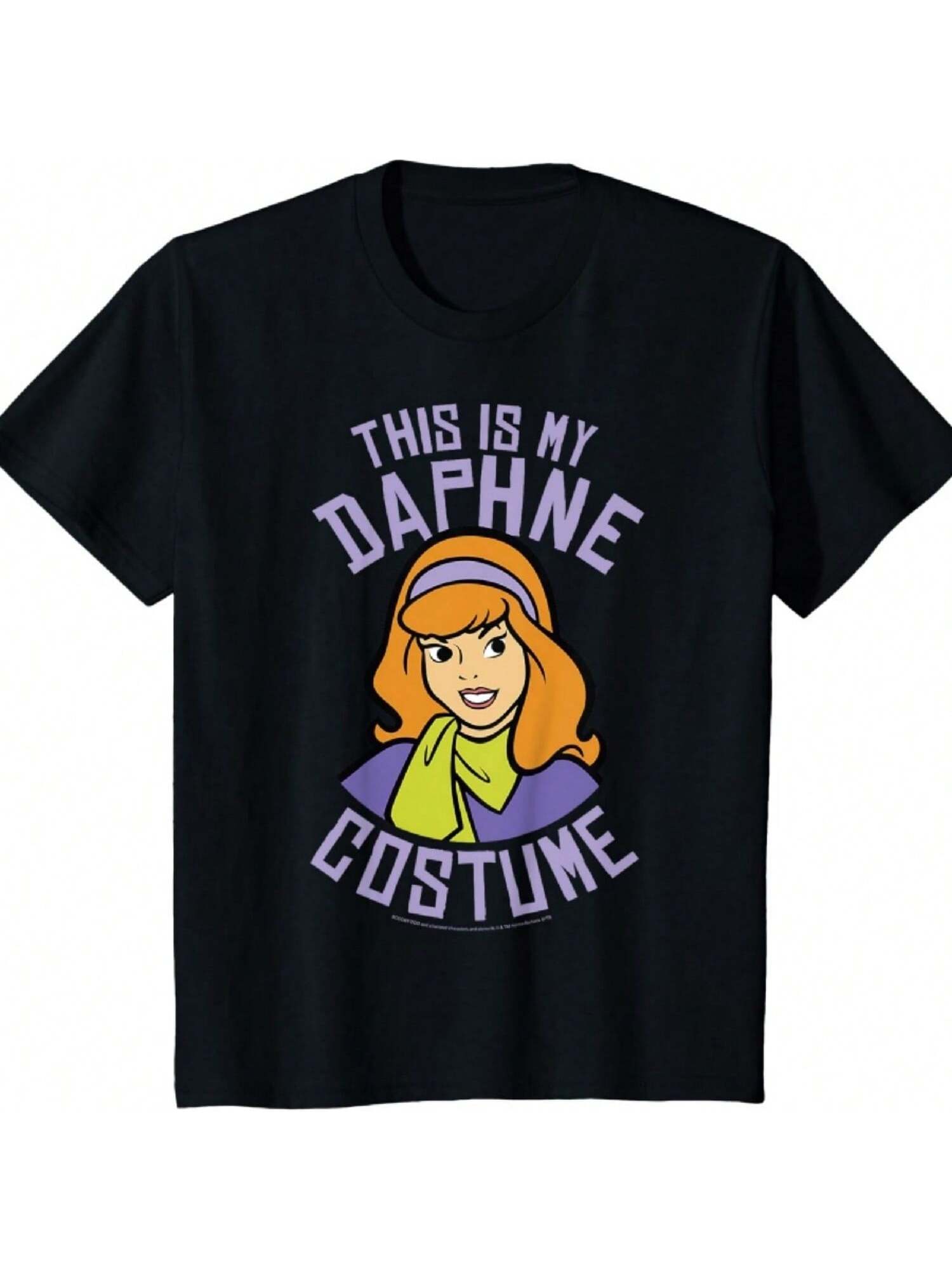 Kids  This Is My Daphne Costume Portrait T-Shirt S разноцветный