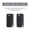 TPU Auto Fernbedienung Schlüsselhülle Abdeckung Schale für Peugeot 107 207 307 308 407 607 3008 5008 für Citroen Xsara Picasso C5 C6 C8 Keyless