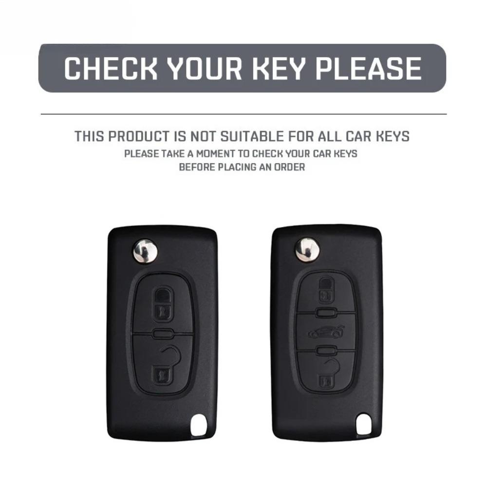 TPU Auto Fernbedienung Schlüsselhülle Abdeckung Schale für Peugeot 107 207 307 308 407 607 3008 5008 für Citroen Xsara Picasso C5 C6 C8 Keyless