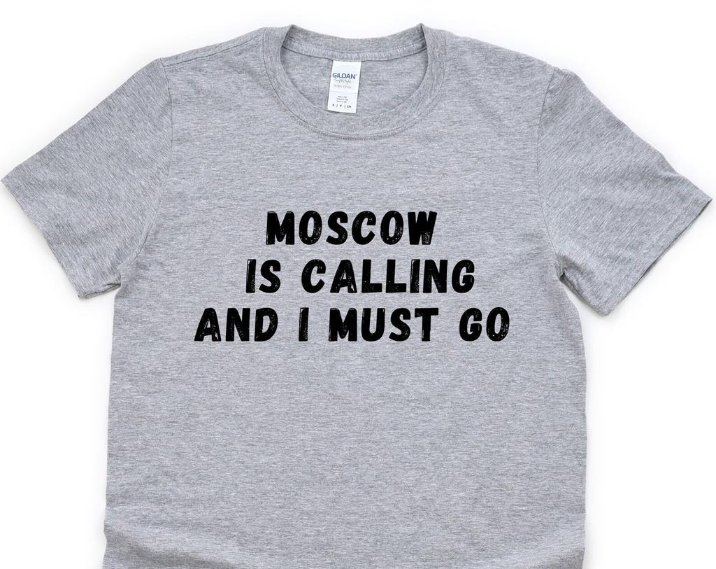Moscow is Calling T-Shirt: Unisex Travel Tee