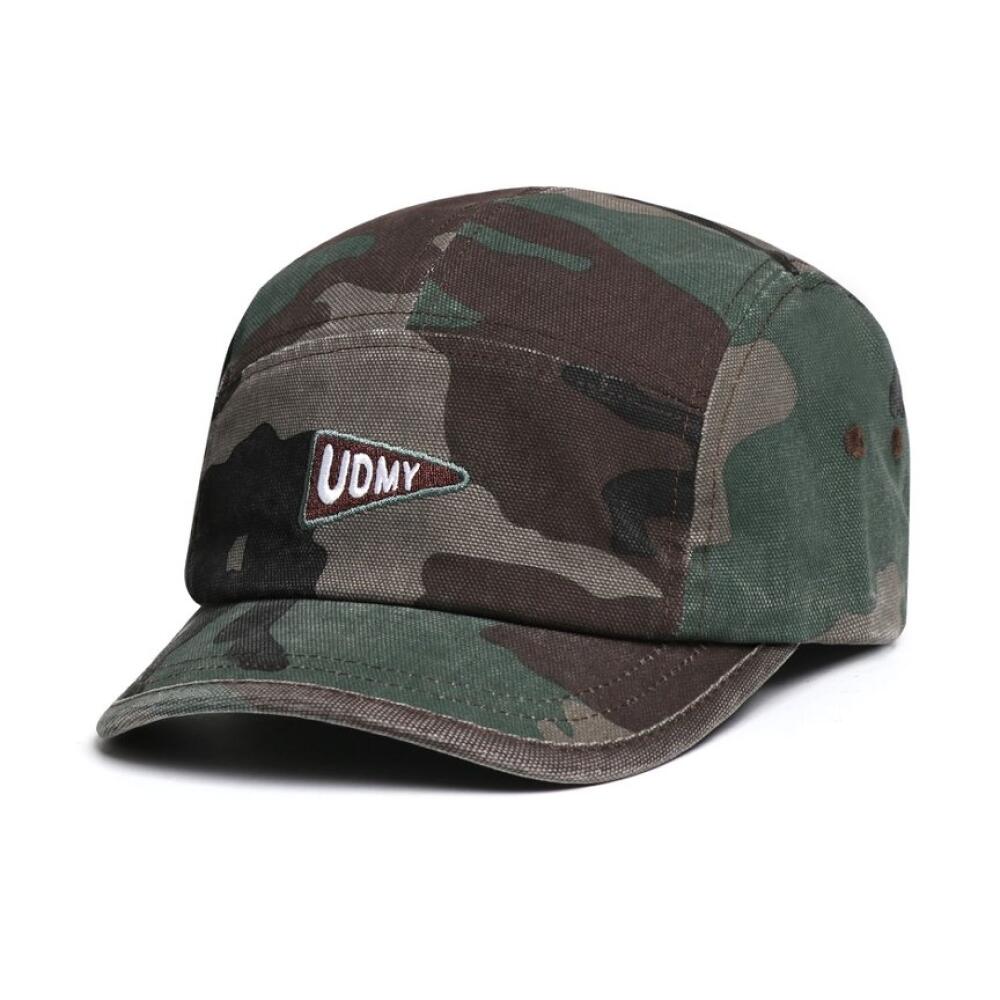 YIRAN Dayang hat 5-delige Camo Vintage Baseballpet Voor Mannen Vrouwen, Geborduurd Letter Katoen Gaas, Ideaal Voor Buiten Casual Mode Streetwear Pet