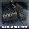1 Set Car Brake Pedal Pad Gas Accelerator Pedal Cover for Jeep 2011- Black