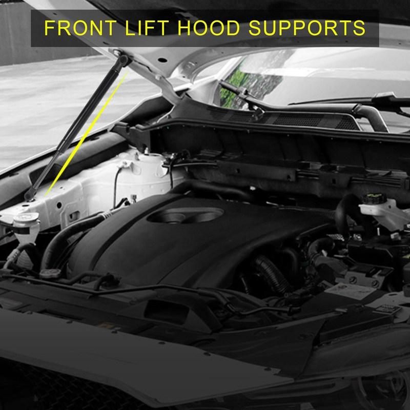 2Pcs Car Hood Bonnet Lift Supports Shock Struts For Land Rover Range Rover L322 2003-2012 BKK760010