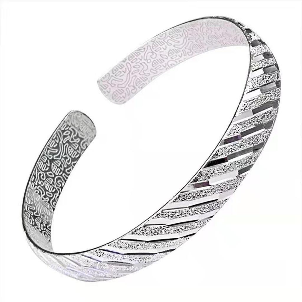 Bransoletka z gwiazdkami posrebrzana na Walentynki dla kobiet - Modny prezent w stylu Douyin dla przyjaciółki