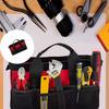 Professional Thickened Construction Tool Bag High Capacity Design Dustproof Coating For Jobsite Equipment