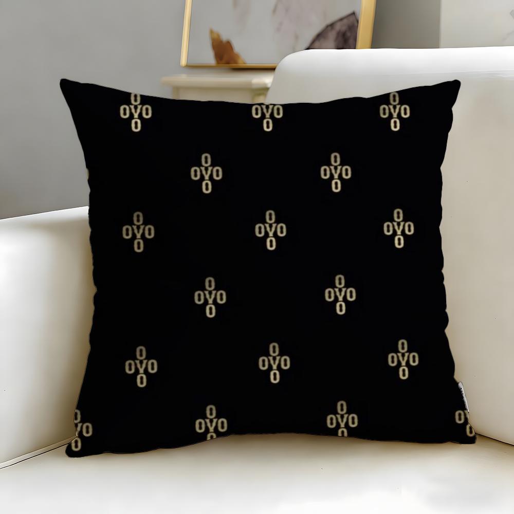 popular game OvO Cushion Cover Soft & Easy-Wash Pillow Case – Versatile for Couch, Bed, Travel and Office