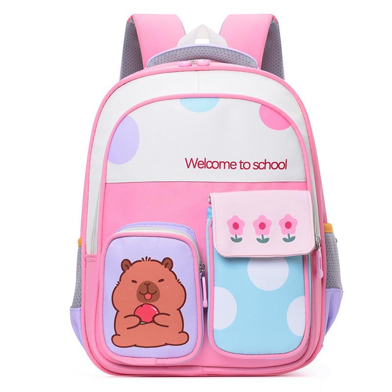 Playful Colorful And Childrens Backpack For School With Adorable Cartoon Imagery For Ages 3 To 6