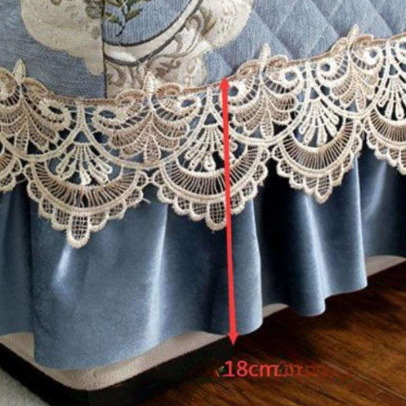 Ciniglia Jacquard Divano Tappetino Moda Retro Luce Lusso Pizzo Cuscino del Sedile Comodo Morbido Casa Soggiorno Decorazione Copridivano