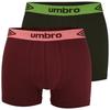 Umbro Herren Boxershorts Baumwolle 6er Pack
