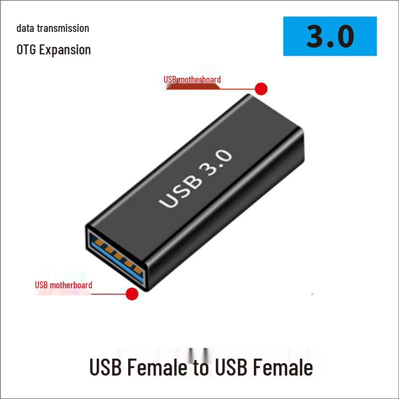 USB Type-C samec na samici 90° pravý úhel vertikální adaptér - kompatibilní s Thunderbolt 3