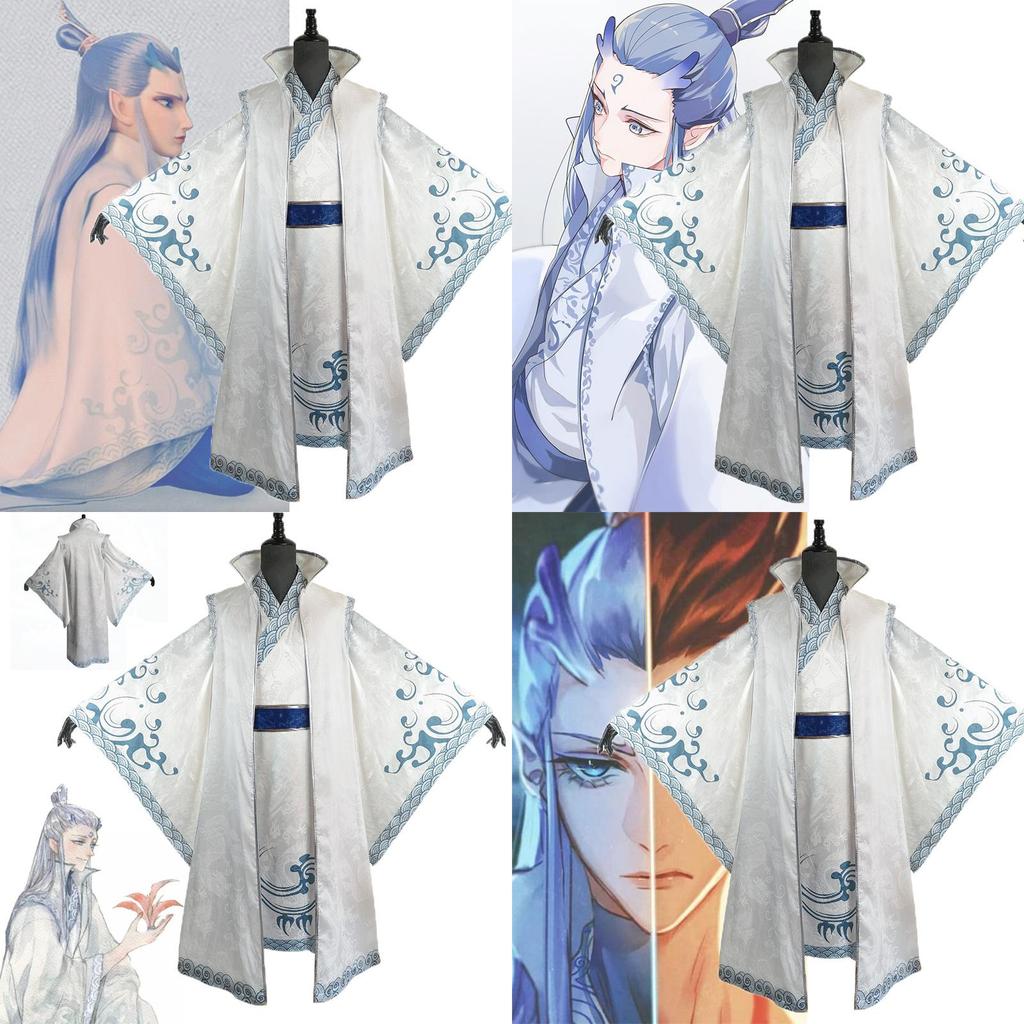 Stylish Ne Zha Ao Bing Cosplay Costume Set With Exquisite Workmanship And Perfect Stitches