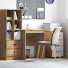 vidaXL Desk Artisan Oak 60 X 50 X 76 Cm