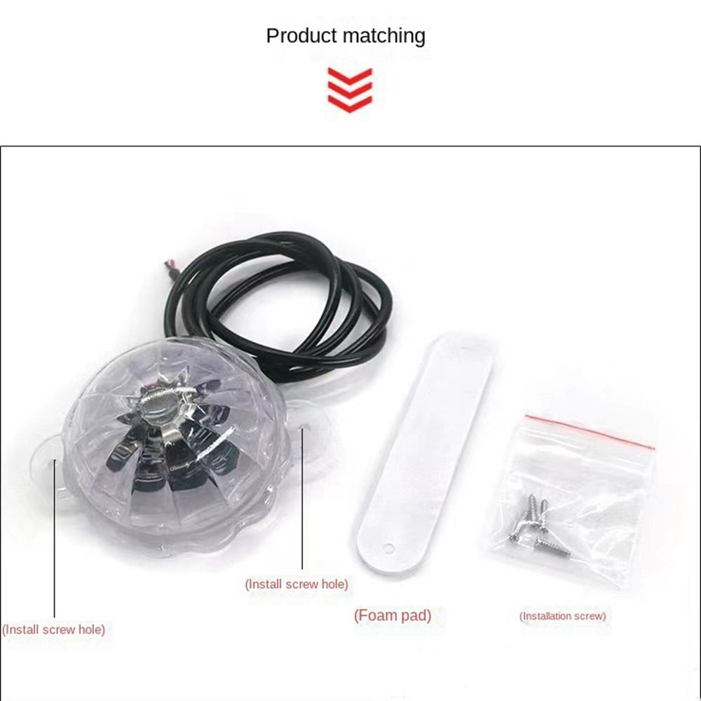 Led Rear Tail Lights RGB Atmosphere Lamp Flash Strobe Light Chassis Lights  Car