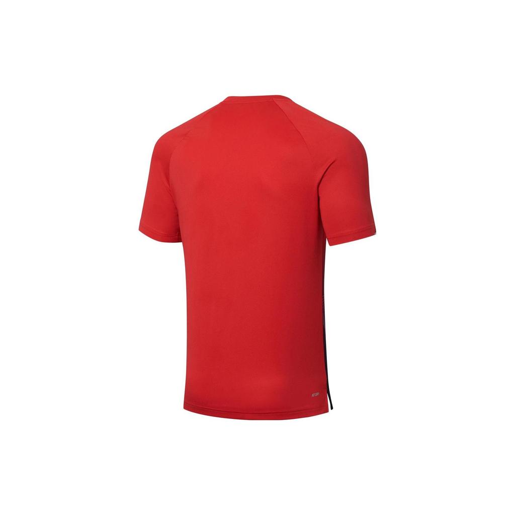 Li Ning Table Tennis Collection T Shirt Unisex Total Cherry Red AAYT031-6