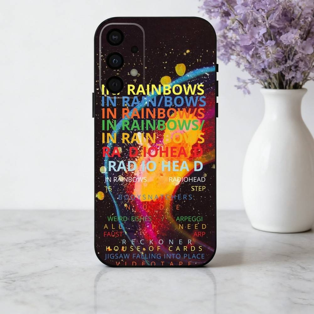 Alternative R-Radiohead -D band Phone Case For Samsung Galaxy A73,A72,A71,A70,A53,A52,A51,Soft Silicone Black Cover