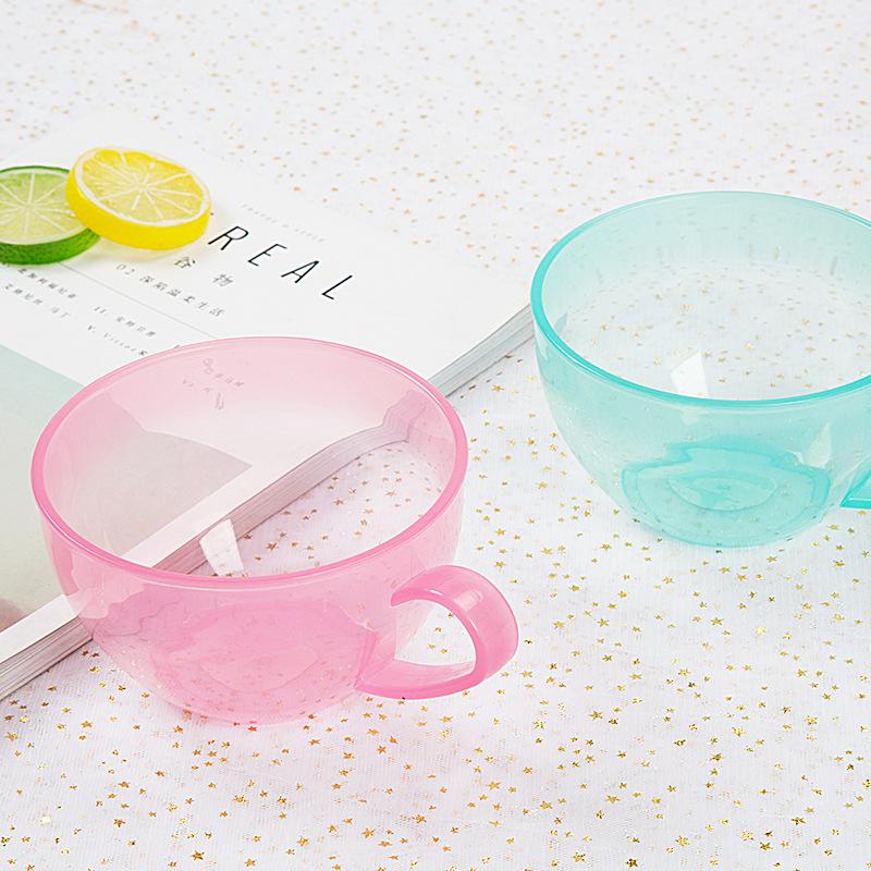 

1Pc Baking Decoration Plastic Color Mixing Bowl Butter Cream Bean Paste Piping Cupcake Handmade Cake Decor Tool