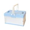 Waterproof Folding Container with Lid for Camping Home Use Outdoor Gear Storage Organiser for Small Spaces