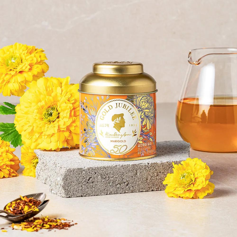 Ssanggye Gold Jubilee #Marigold & Citron Tea 10 ea