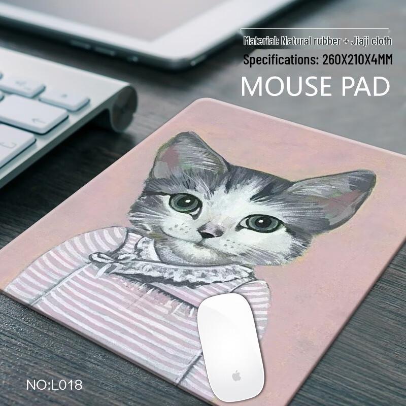 Fumede Office Cartoon Mouse Pad Desk Mat