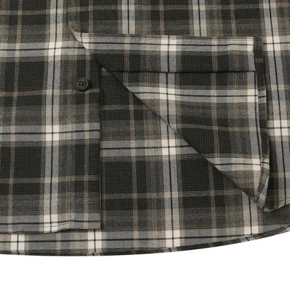 Daks Men S eaSy Care Rayon Blend Medium Check Regular Fit Shirt dma1Shcl111w1