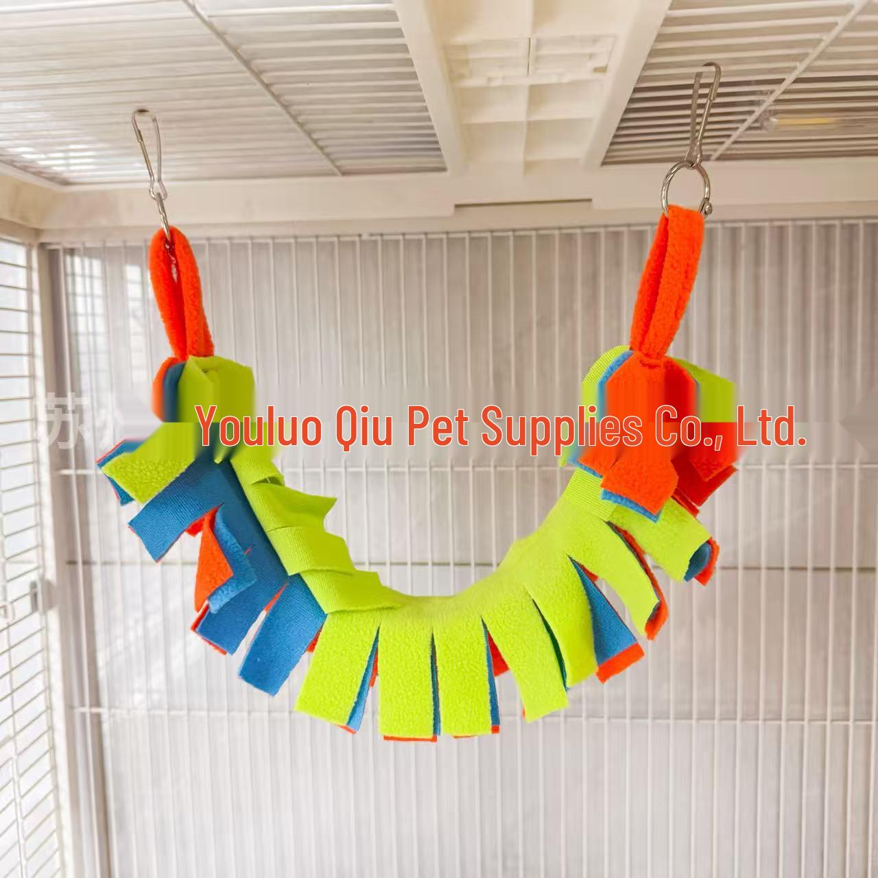 Soft Bridge Climbing and Chewing Toy for Parrots, Sugar Gliders & Hamsters