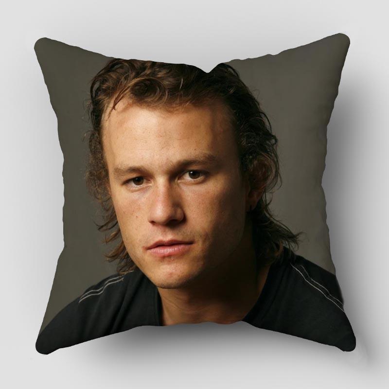 Heath Ledger Kissenbezug Kissenbezug nach Wunsch Modernes Heim Dekokissenbezug für Wohnzimmer 45X45cm