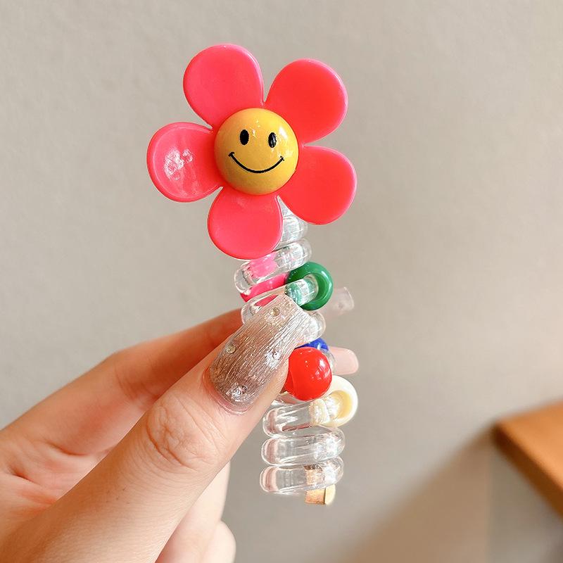 2025 Elastice de păr Little Star cu împletitură bubble - Coadă de cal înaltă, accesorii de păr tip fir telefonic pentru fete