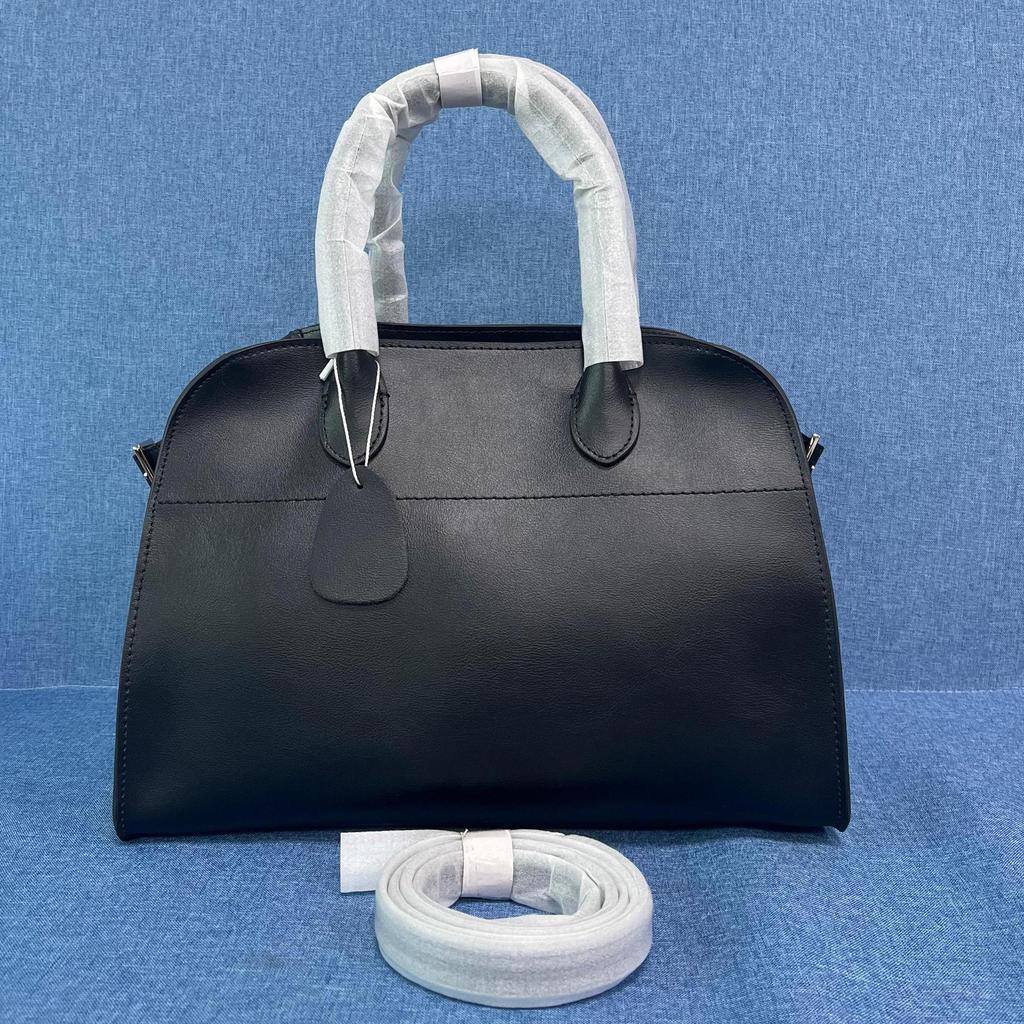 THE * ROW star with the same Margaux 15 inch handbag old money wind tote bag leather big bag suede bag