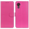 For Samsung Galaxy Xcover7 Leather Case Classic Lychee Texture Phone Wallet Cover