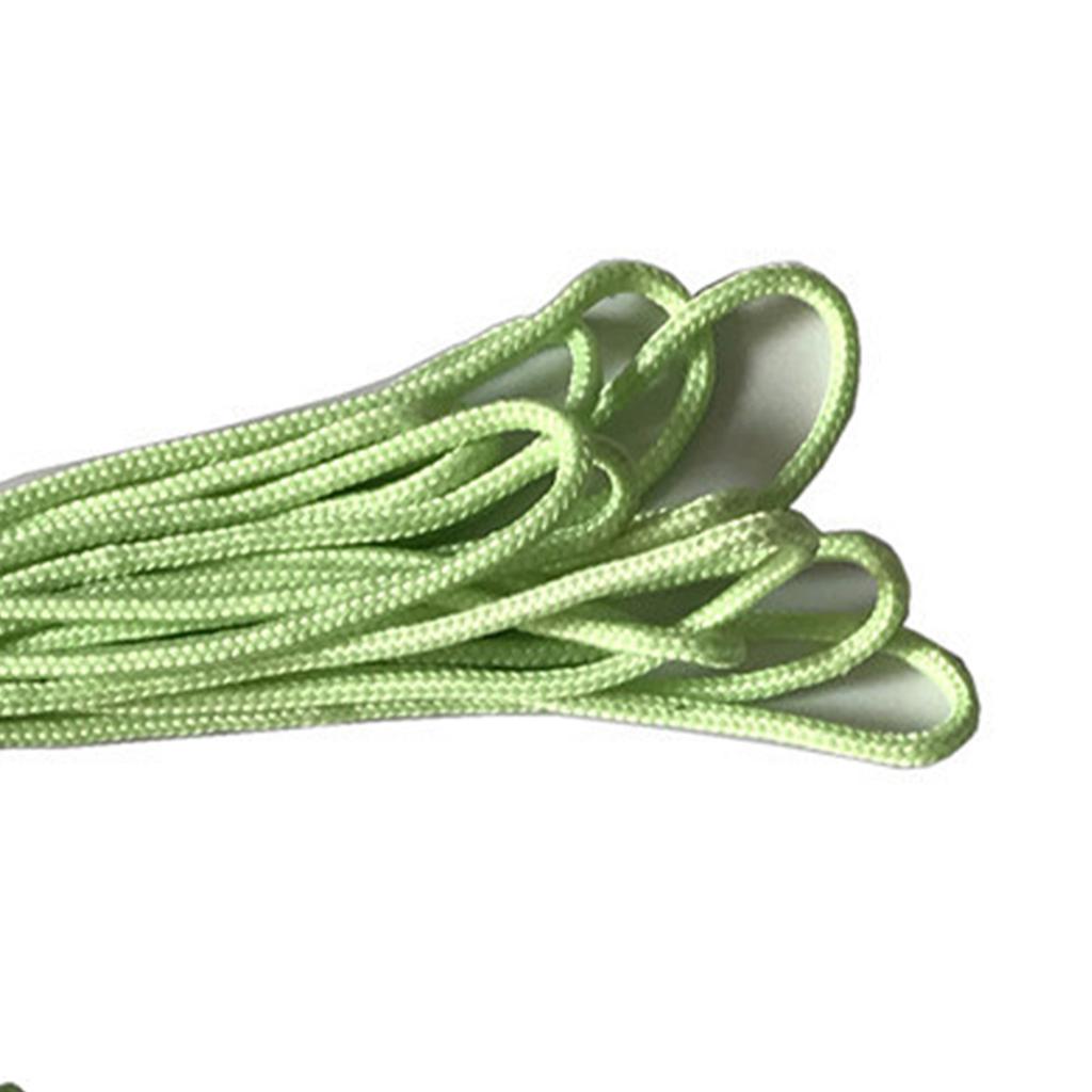 50cm Self Luminous Basketball Net Replacement Nylon Ball Shooting Net for Daily Trainning Green