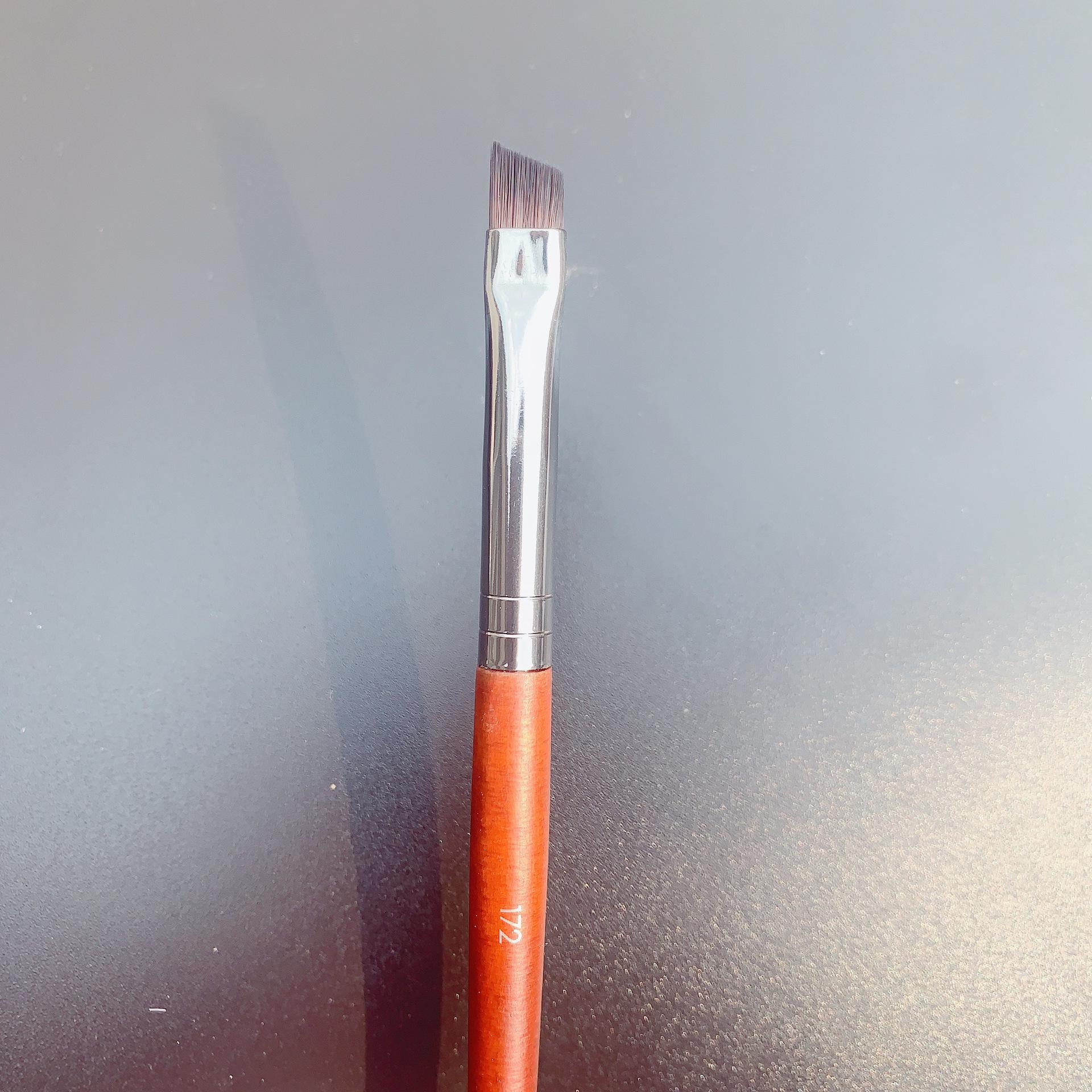 

M Series Makeup Brush Set: Powder, Blush, Eyeshadow, Nose, Eyebrow, Blending, Contouring Brush.