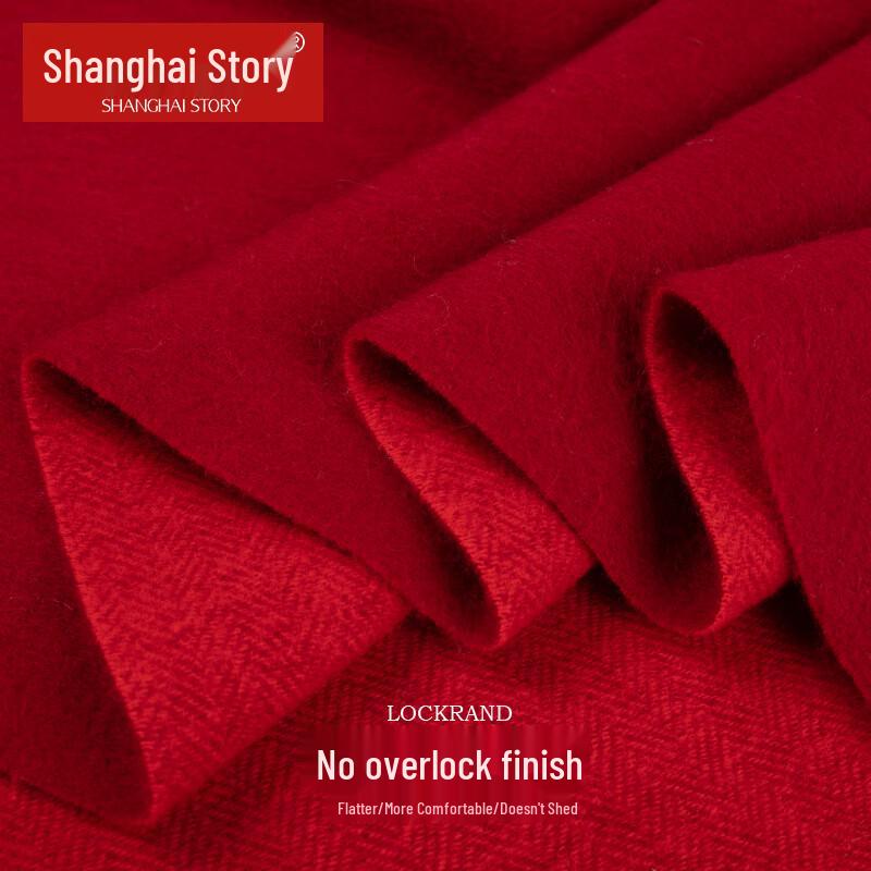 Women's Pure Wool Autumn Winter Shawl Scarf