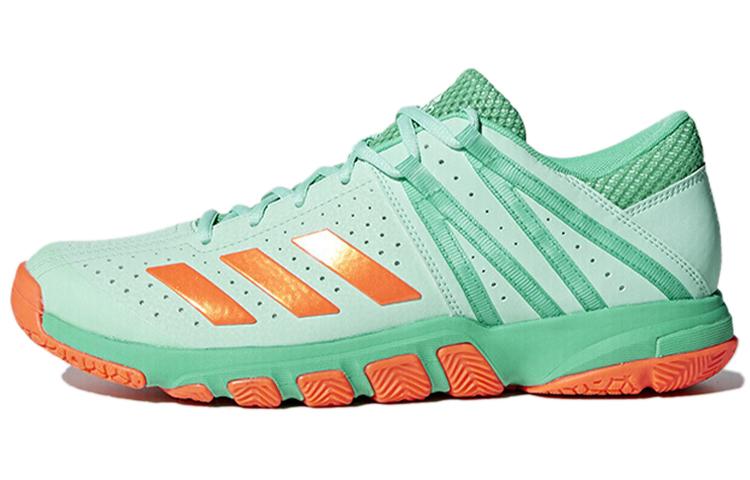 

Adidas Wucht P5 Badminton Shoes Men s Low Top Green/Orange DA8874 44
