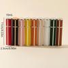 10ml Lambskin Leather Perfume Atomizer with Glass Vial, Refillable Luxury Travel Spray Bottle Leak-Proof Design