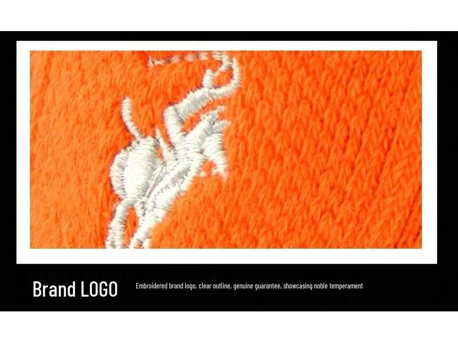 Paul Sports Trendy Mid-Calf Cotton Men's Polo Socks - Versatile Patchwork for All Seasons, Gift Box Included