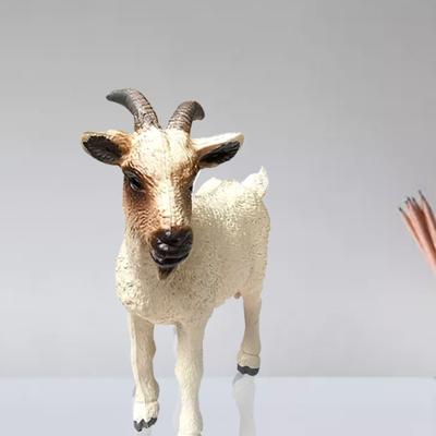 Tiermodell Liebliche Form Sammelbares PVC Simulations-Ziegenmodell Figur für Geschenk