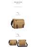 Korean Style Trendy Men's Unisex Canvas Crossbody/Shoulder Student Messenger Bag