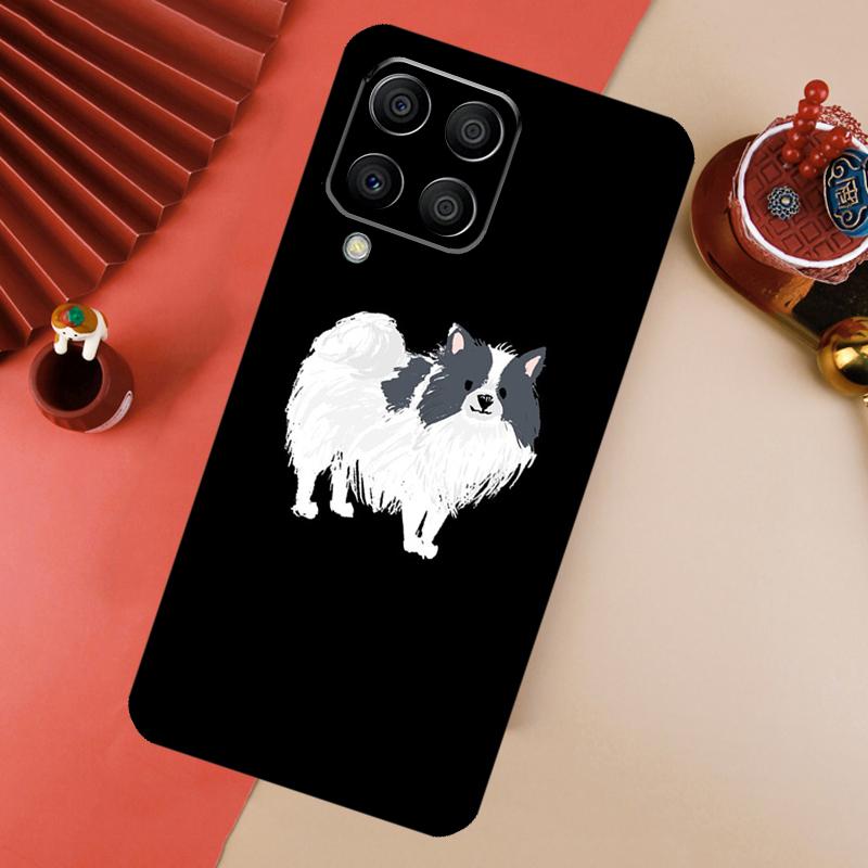 Pomeranian Dog For Samsung Galaxy M32 M16 M06 M12 M55 M15 M35 M14 M34 M54 M11 M21 M31 M13 M33 M53 M52 Case