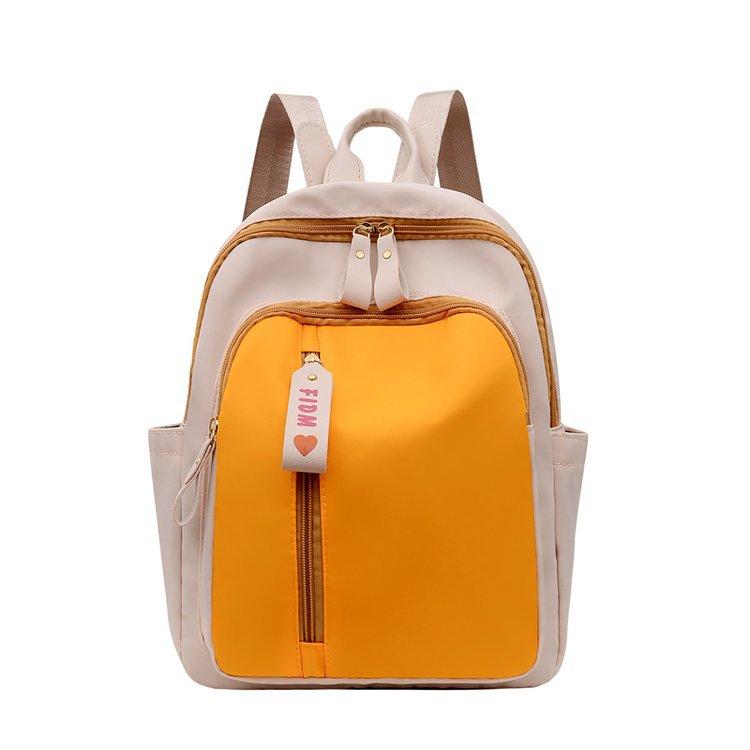 Schoolbag new Korean version Oxford cloth backpack women's tide large capacity fashion versatile student schoolbag light small backpack