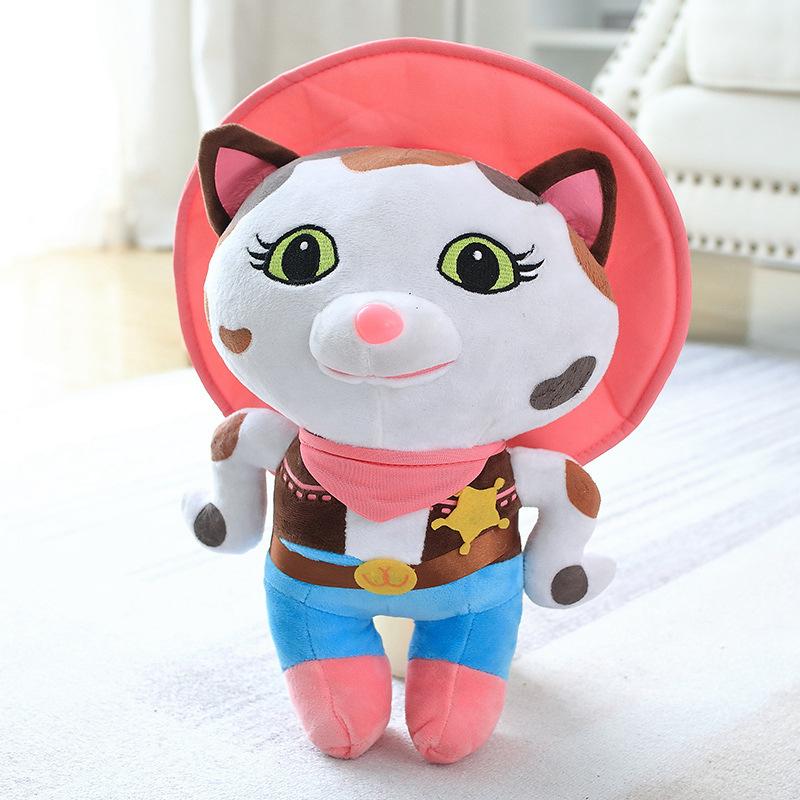 

Милая джинсовая кукла-котенок, плюшевая игрушка-котенок, детская кукла для сна, успокаивающая кукла 30cm（0.3kg）