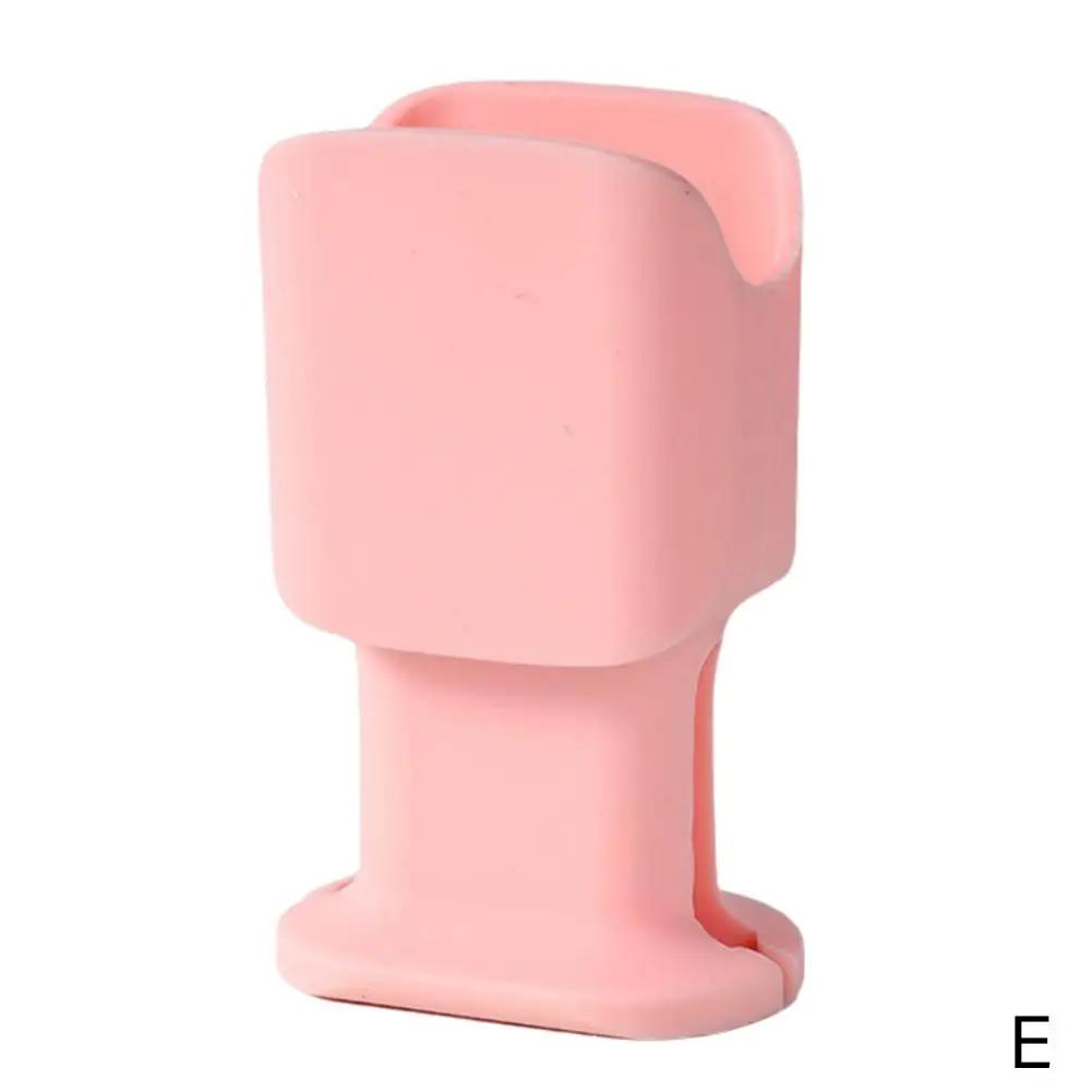 

2 in 1 Silicone Charger Protector For iPhone 20W Charger Portable Anti-Break Protection Case Convenient Cable Storage розовый