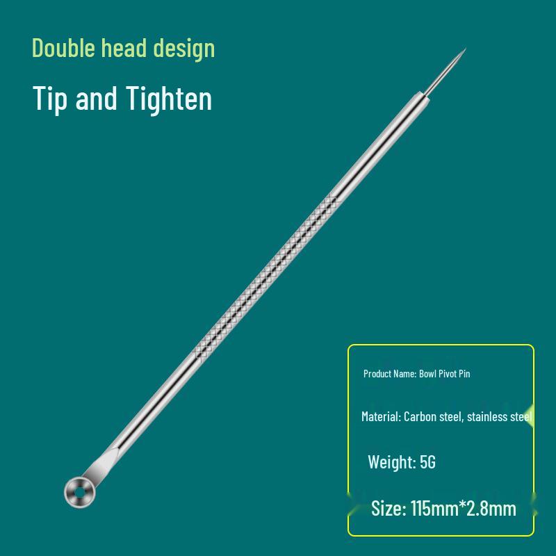 Precision Acne & Blackhead Removal Tweezers Set - Pimple Needle and Squeezing Tool